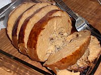 Tofurky is produced by Turtle Island Foods Tofurky.jpg