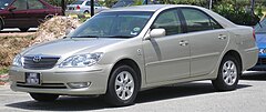 A post-2004 facelift fifth generation Camry in Malaysia.