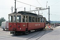 BDe 4/4 9 der Biel-Täuffelen-Ins-Bahn, Baujahr 1905