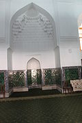 Mihrab de la mosquée de la médersa d'Ulugh Beg.