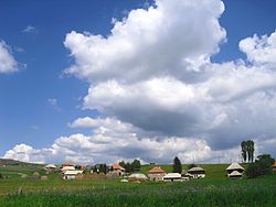 Veskoviće-pogled na del naselja