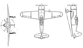 vue en plan de l’avion