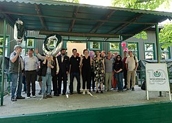 Wikimedia Austria meeting, summer fest and 10 years celebration in Schutzhaus Zukunft at Schmelz, Vienna, Austria in June 2018