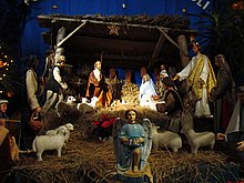04567 Рождественский вертеп во францисканской церкви в Саноке, 2010.jpg