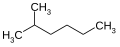 2-Methylhexan Struktur