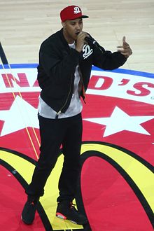 Omen at halftime of the 2016 McDonald's All-American Boys Game