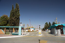 Raffinaderij in Plaza Huincul