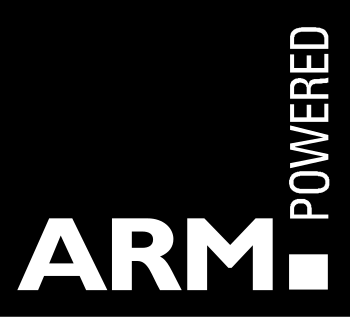 The official logo for the ARM processor archit...