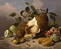 Natureza-morta com frutas (Stillleben mit Früchten), etwa 1873, 53,8 × 67 cm, Öl auf Leinwand, Pinacoteca do Estado de São Paulo