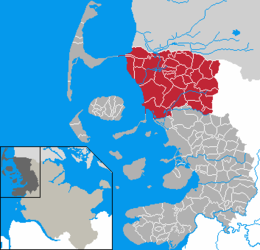 Amt Südtondern – Mappa