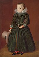 Wybrand de Geest: Portret van een staande jongen, circa 1640