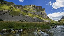 The Sar Mountains encompass one-tenth of Kosovo's territory. Brod Dragash.jpg