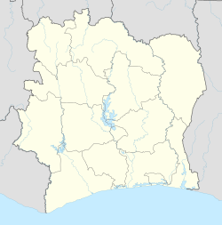 Man is located in Ivory Coast