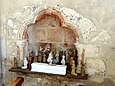 Piscine liturgique des chapelles d'angle.