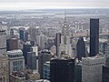 El Chrysler Building visto desde el Empire State Building.