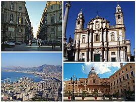 A collage of Palermo