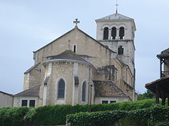 L'église de Douzillac.