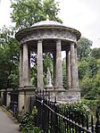 St Bernard's Well, Off St Bernard's Bridge, Including Stair, Walls, Railings And Plaque