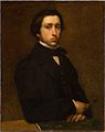 Q46373 zelfportret door Edgar Degas geboren op 19 juli 1834 overleden op 27 september 1917