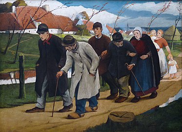 La Promenade (1907), Bruxelles, Musée Charlier.