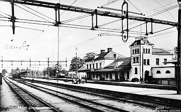 Frövi station 1944