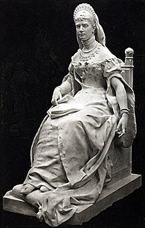 L'Impératrice Marie Fedorovna de Russie (1888), marbre, Copenhague, Ny Carlsberg Glyptotek.