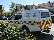 A Search and Rescue vehicle as seen in Brancaster Staithe H M Coastguard Search And Rescue Vehicle.jpg