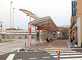 白山駅前広場（2015年9月）