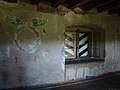 Reste von Wandmalereien im Rittersaal