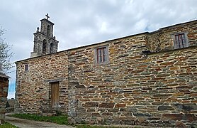 Iglesia parroquial de Xestoso (Villanueva de Oscos)