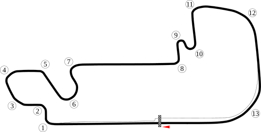 Original Formula One Grand Prix Circuit (2000–2007)