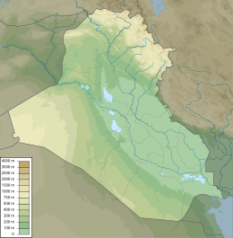 Description de l'image Iraq physical map.svg.