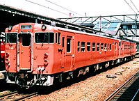 キハ40 136 急行「えりも」（1986年）