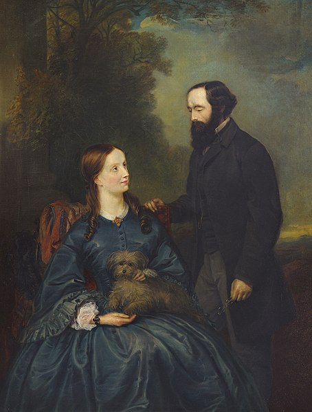 File:James Clark Maxwell and his wife by Jemima Blackburn.jpg