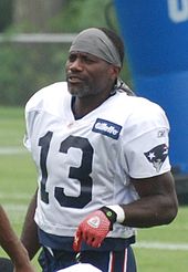 Galloway with the Patriots in 2009 Joey Galloway 2009.jpg