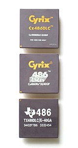 Cyrix 486DLC, Cyrix 486DRx2, and TI 486DLC/E