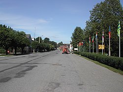 The main street in Kilingi-Nõmme