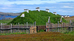 L'Anse aux Meadows, platsen för en nordisk koloni.