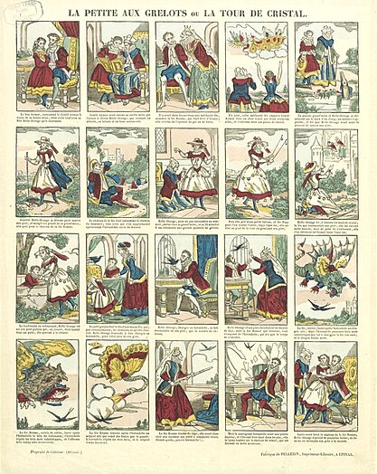 Planche d'Épinal, 1854 (source Gallica)