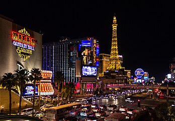 The Strip, parte do boulevard em Las Vegas, Estados Unidos. (definição 3 500 × 2 400)