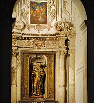 Cappella di Sant'Antonio Abate all'interno della chiesa madre di Licodia Eubea