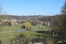 Panorama vers les Waibes (Thuin).