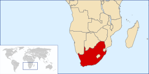 South Africa Location.