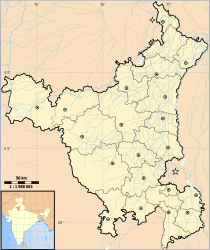 Location map India Haryana.svg