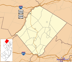 Hidden Valley is located in Sussex County, New Jersey