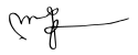 لوارساب اول's signature