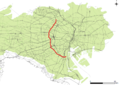 Map of Yamate-Dori Ave.Tokyo Metropolitan Road Route 317