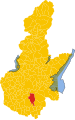 Collocatio finium municipii in Provincia Brixiana.