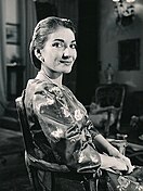 Maria Callas, soprană americană de origine greacă
