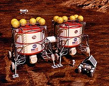 The NASA Design Reference Mission 3.0 incorporated many concepts from the Mars Direct proposal Mars design reference mission 3.jpg